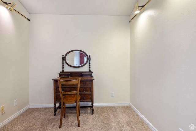 610 S Maple Dr, Woodland Hills, UT 84653 - carpeted home office with baseboards