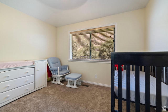610 S Maple Dr, Woodland Hills, UT 84653 - bedroom with carpet flooring and a nursery area
