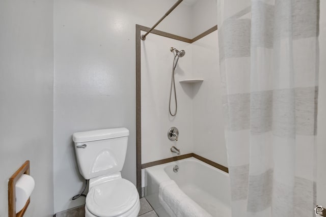 6292 S Mount Vista Dr, Taylorsville, UT 84129 - bathroom featuring toilet and shower / bath combo