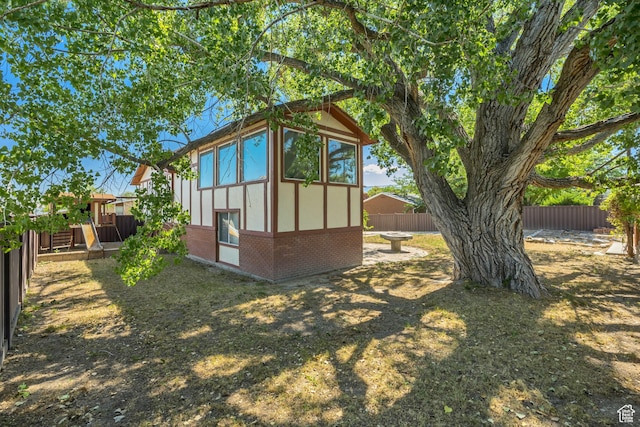 6292 S Mount Vista Dr, Taylorsville, UT 84129 - view of fenced backyard