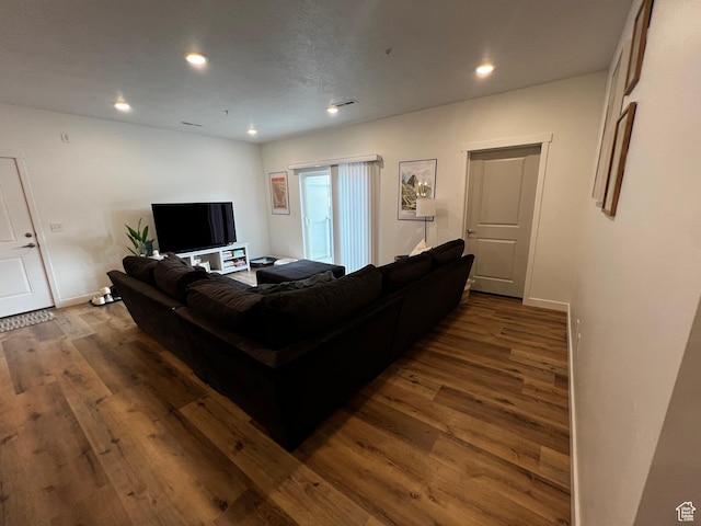 2342 E 830 S Unit 26, Spanish Fork, UT 84660 - living room featuring wood finished floors and recessed lighting