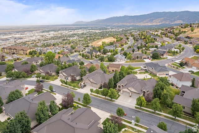 311 E Edgemont Dr S, North Salt Lake, UT 84054 - aerial perspective of suburban area with a mountainous background