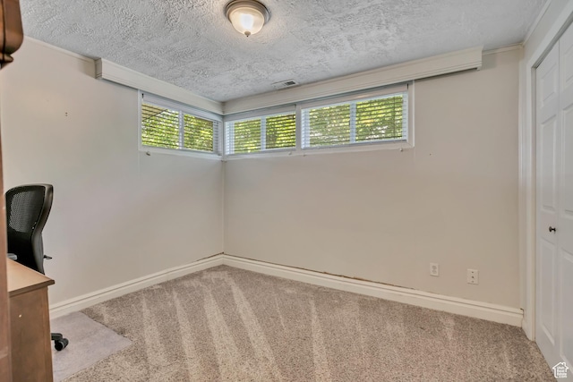 1517 S 700 W, Woods Cross, UT 84087 - unfurnished office with carpet flooring and a textured ceiling