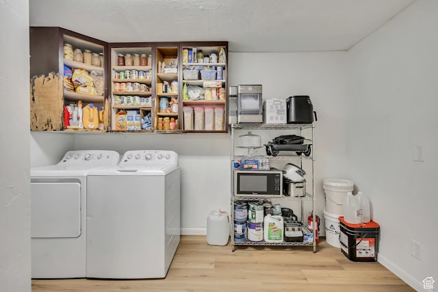 1517 S 700 W, Woods Cross, UT 84087 - laundry room with independent washer and dryer and wood finished floors
