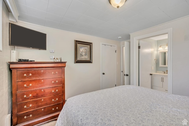 1517 S 700 W, Woods Cross, UT 84087 - bedroom with connected bathroom and a sink