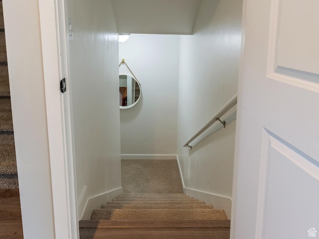 69 W 2200 S, Kaysville, UT 84037 - stairway with carpet and baseboards