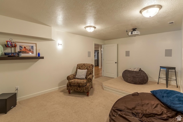 69 W 2200 S, Kaysville, UT 84037 - living area with carpet floors and a textured ceiling