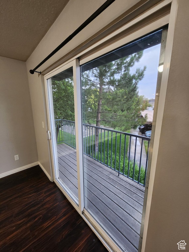 1132 W 1390 S, Orem, UT 84058 - entryway featuring dark wood-style flooring and baseboards