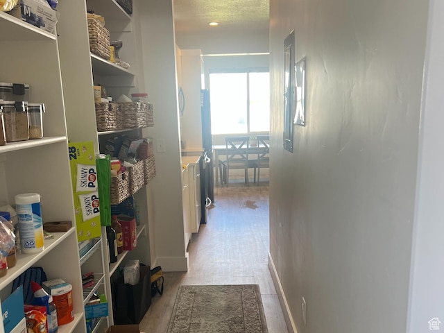 3589 S Xenon Dr W, West Valley City, UT 84119 - corridor with light wood-style flooring