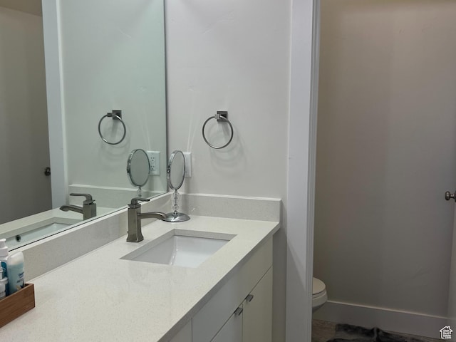 3589 S Xenon Dr W, West Valley City, UT 84119 - bathroom featuring toilet and vanity