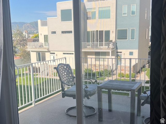 3589 S Xenon Dr W, West Valley City, UT 84119 - balcony with a mountain view