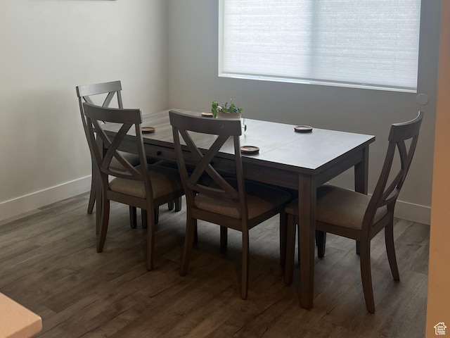 3589 S Xenon Dr W, West Valley City, UT 84119 - dining space with healthy amount of natural light and wood finished floors