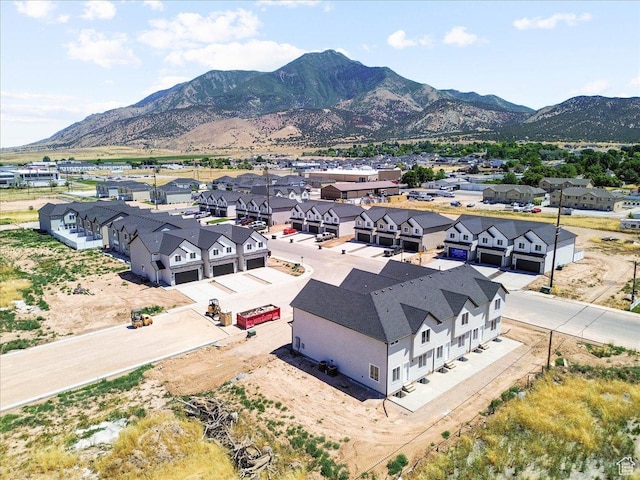 217 W 815 N Unit 20, Nephi, UT 84648 - aerial perspective of suburban area featuring a mountain backdrop