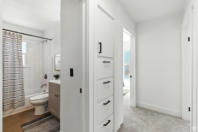 291 S 700 E, Spanish Fork, UT 84660 - full bathroom with vanity and shower / bath combination with curtain