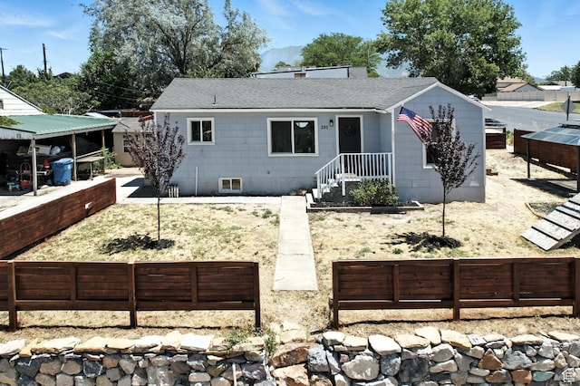 291 S 700 E, Spanish Fork, UT 84660 - back of house with a shingled roof
