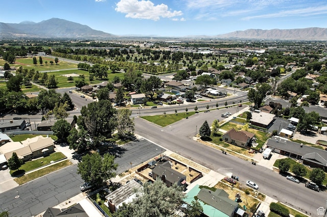 291 S 700 E, Spanish Fork, UT 84660 - aerial perspective of suburban area featuring mountains