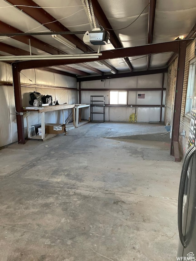 1375 N State St, Sigurd, UT 84657 - garage with a garage door opener