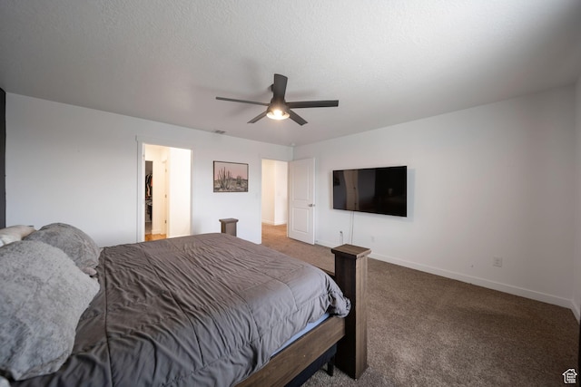 14837 S Messi St, Herriman, UT 84096 - bedroom featuring carpet and ceiling fan