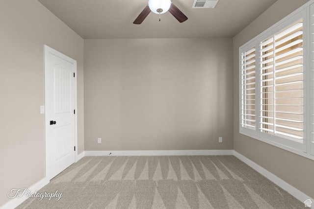 2762 E Hazel Dr, St George, UT 84790 - carpeted empty room featuring a ceiling fan and baseboards