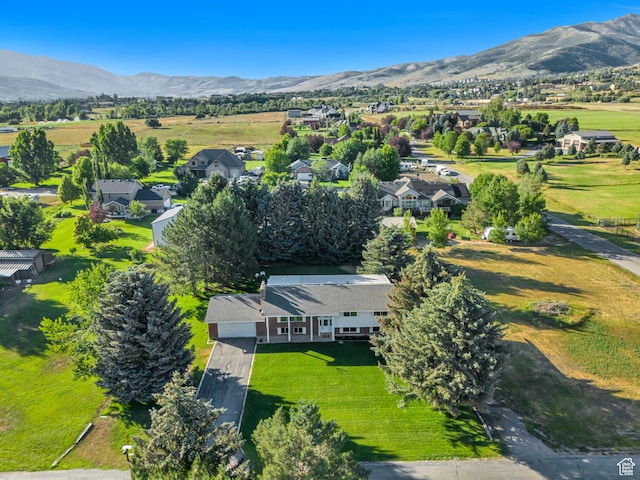4918 E 2800 N, Eden, UT 84310 - aerial perspective of suburban area with mountains