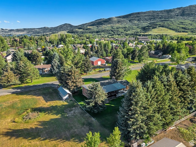 4918 E 2800 N, Eden, UT 84310 - aerial view of property's location featuring mountains