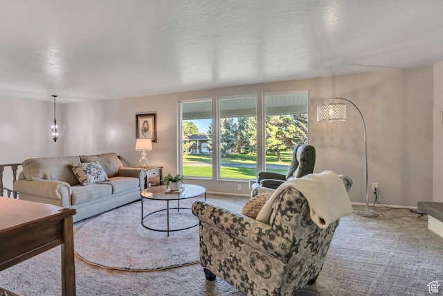 4918 E 2800 N, Eden, UT 84310 - carpeted living room with baseboards