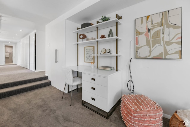 4352 S Zarahemla Dr, Salt Lake City, UT 84124 - office area with carpet and recessed lighting