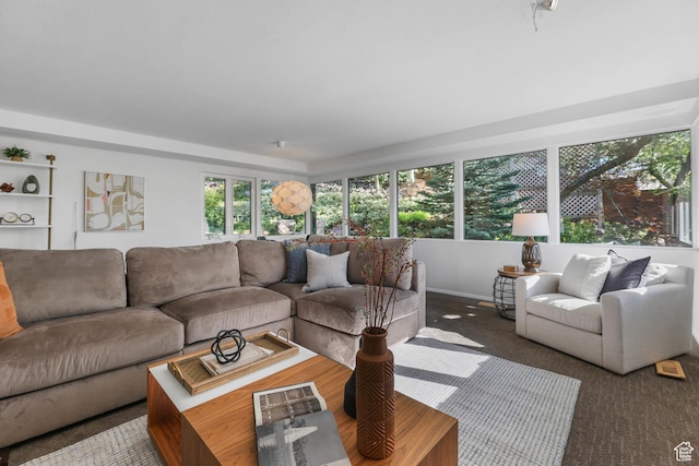 4352 S Zarahemla Dr, Salt Lake City, UT 84124 - view of carpeted living room