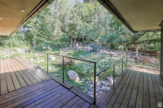 4352 S Zarahemla Dr, Salt Lake City, UT 84124 - view of wooden deck