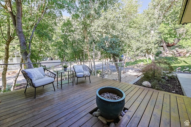 4352 S Zarahemla Dr, Salt Lake City, UT 84124 - view of wooden deck