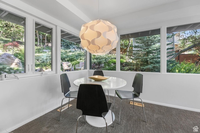 4352 S Zarahemla Dr, Salt Lake City, UT 84124 - sunroom with carpet floors