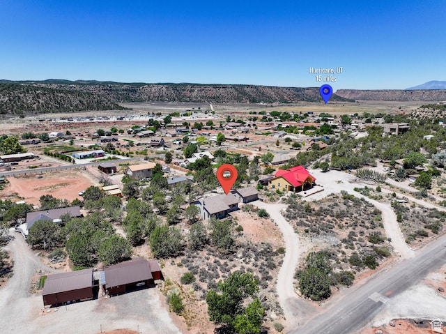 1387 N Mount Zion Dr, Apple Valley, UT 84737 - drone / aerial view of mountains