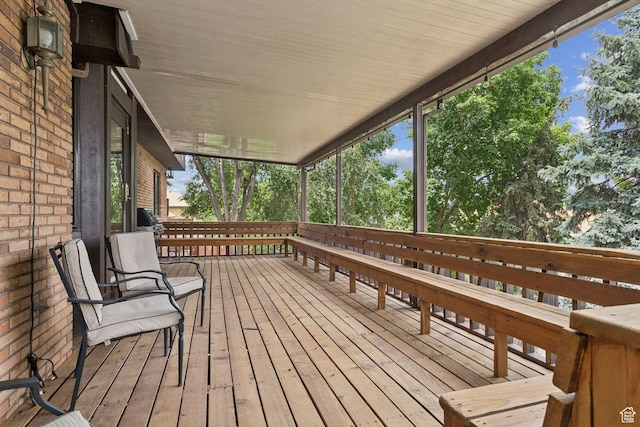 2255 E Camino Way Way S, Cottonwood Heights, UT 84121 - view of wooden deck