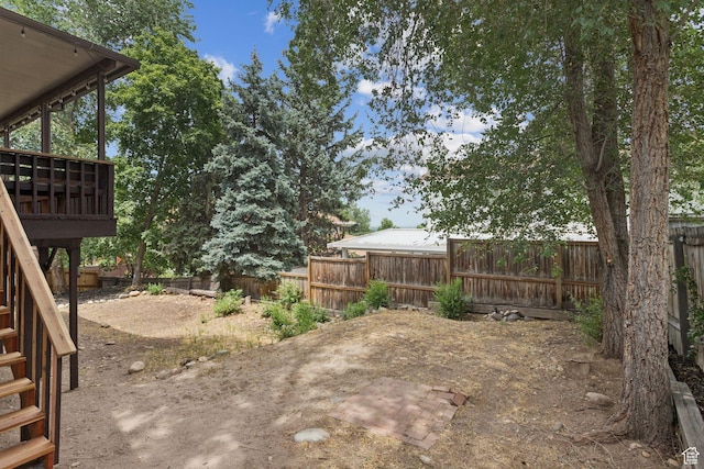 2255 E Camino Way Way S, Cottonwood Heights, UT 84121 - fenced backyard featuring stairs