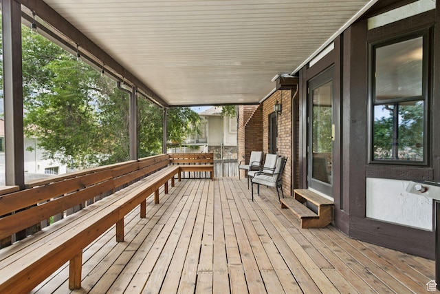 2255 E Camino Way Way S, Cottonwood Heights, UT 84121 - view of wooden terrace