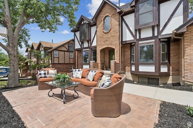 2255 E Camino Way Way S, Cottonwood Heights, UT 84121 - view of patio with outdoor lounge area