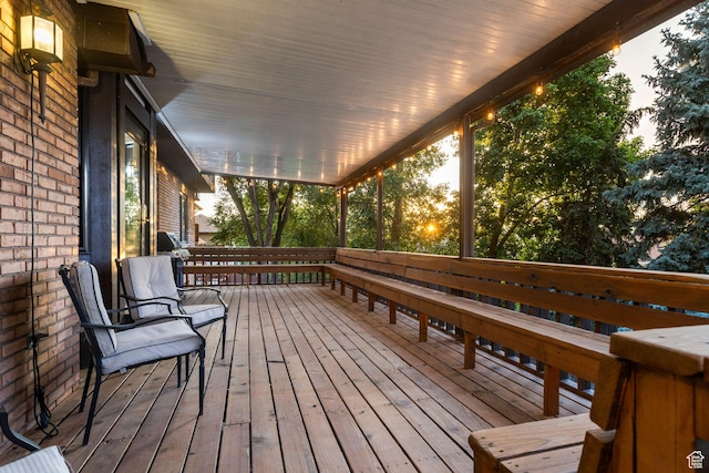 2255 E Camino Way Way S, Cottonwood Heights, UT 84121 - view of wooden deck