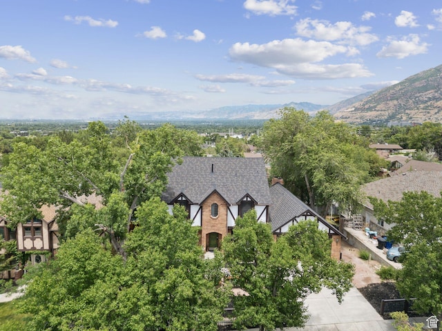 2255 E Camino Way Way S, Cottonwood Heights, UT 84121 - aerial view of property and surrounding area featuring a mountain backdrop