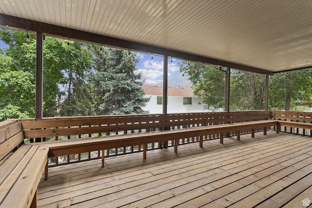 2255 E Camino Way Way S, Cottonwood Heights, UT 84121 - view of wooden terrace