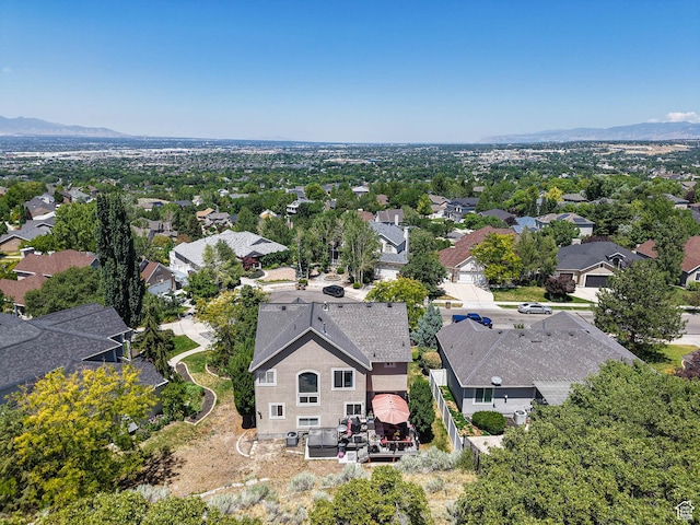 1152 E Gavin Cir, Draper, UT 84020 - aerial perspective of suburban area with mountains