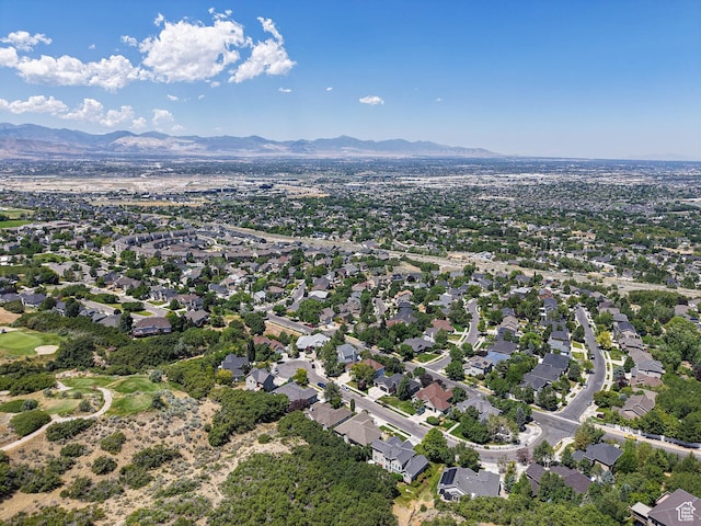 1152 E Gavin Cir, Draper, UT 84020 - aerial view of residential area featuring mountains