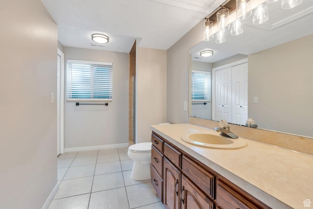 421 S 1400 E, Fruit Heights, UT 84037 - bathroom with vanity, healthy amount of natural light, tile patterned flooring, and a shower