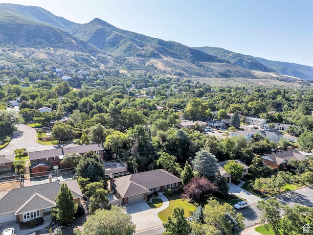 421 S 1400 E, Fruit Heights, UT 84037 - drone / aerial view of a mountainous background