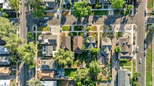 168 N T St E, Salt Lake City, UT 84103 - aerial overview of property's location featuring nearby suburban area