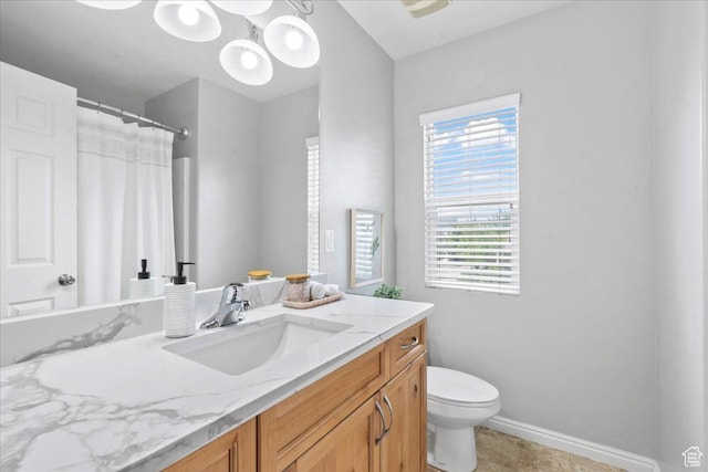 4988 W Currant Dr, South Jordan, UT 84009 - bathroom featuring vanity and a shower with curtain