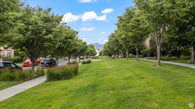 4988 W Currant Dr, South Jordan, UT 84009 - view of home's community featuring a lawn