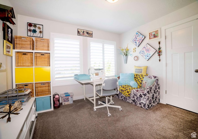 6122 W Lake Ave S, South Jordan, UT 84009 - carpeted office space with baseboards