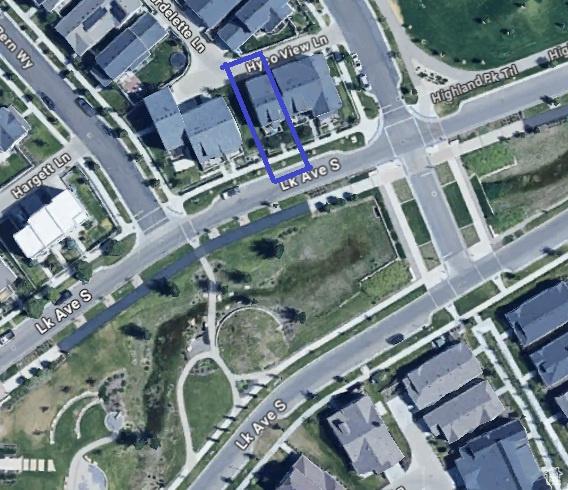 6122 W Lake Ave S, South Jordan, UT 84009 - aerial map of property and surrounding area