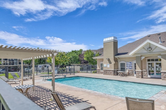 1195 W Dallin Dr Unit 304, Pleasant Grove, UT 84062 - community pool with a pergola and a patio area