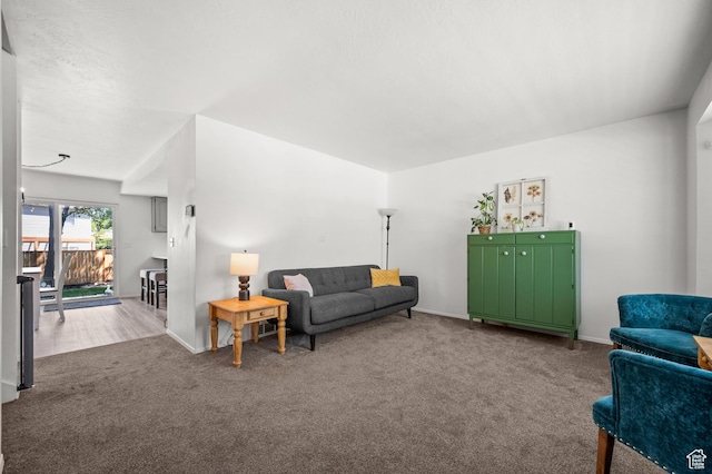 1609 E Sego Lily Dr, Sandy, UT 84092 - carpeted living room featuring baseboards